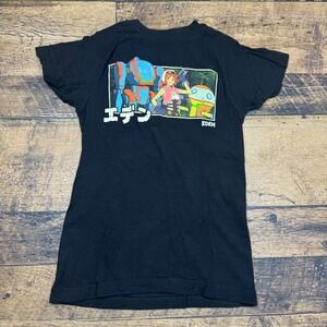 Netflix Eden Anime Graphic T-Shirt Why Am I‎ Not A Robot? XS